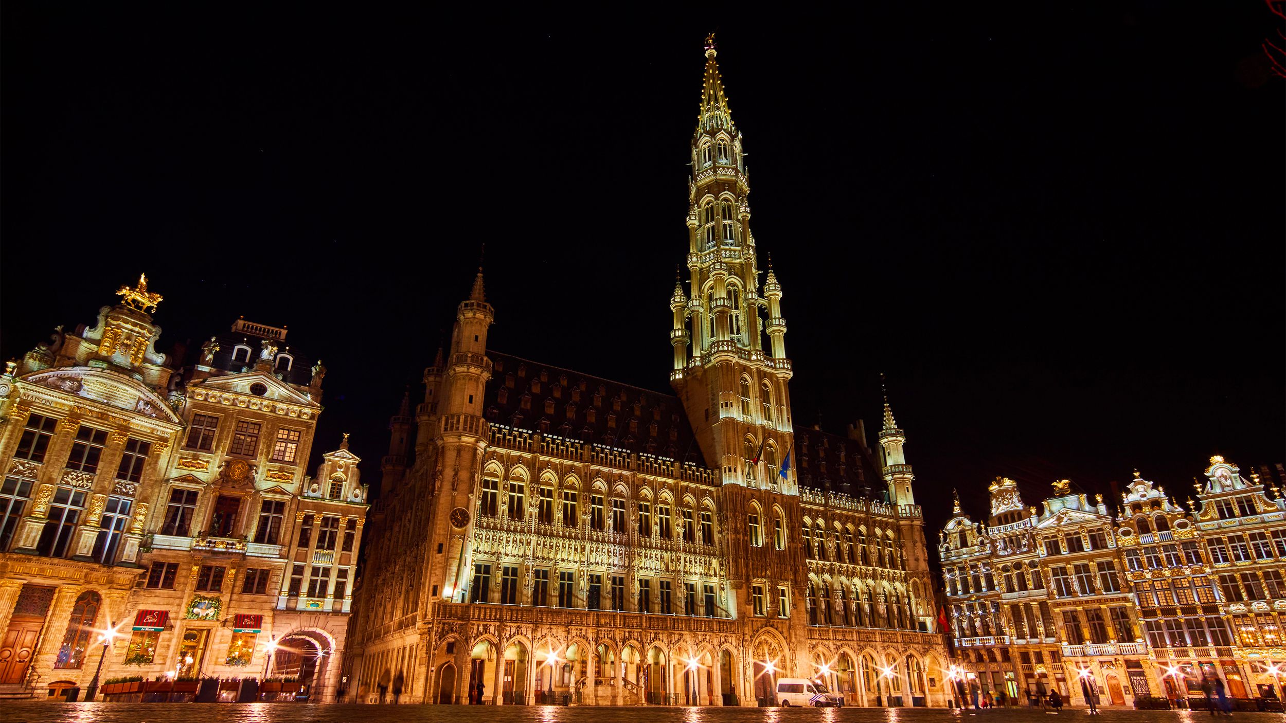 Náměstí Grand Place v Bruselu