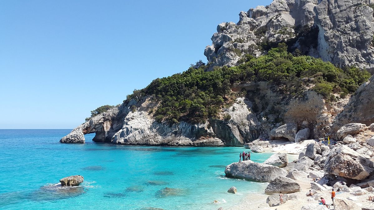 Cala Goloritzé na Sardinii