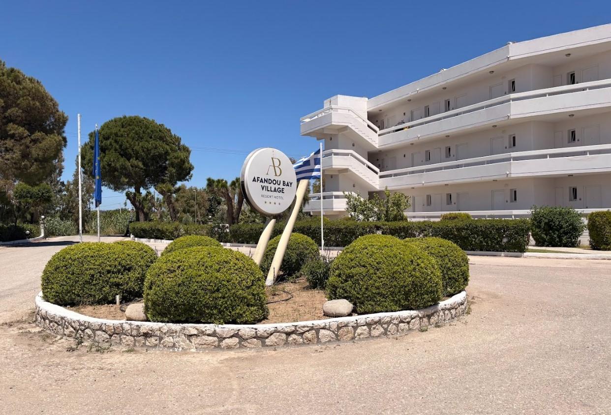 Prohlídka hotelu Afandou Bay Village Resort Hotel****