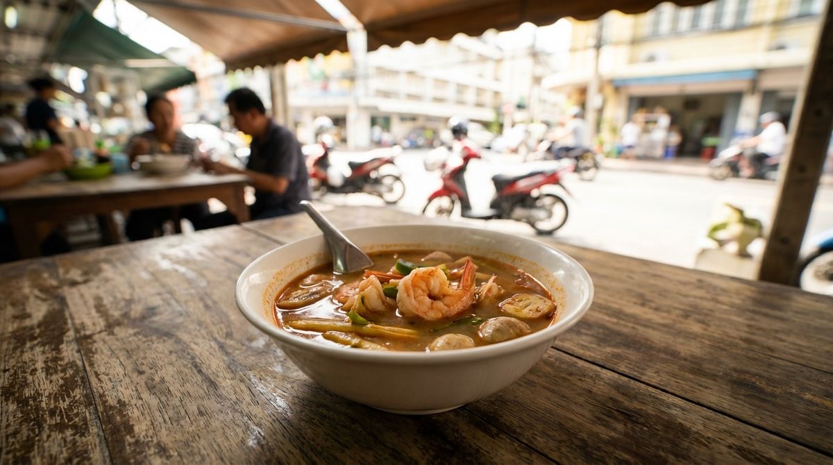 Thajsko - Polévka Tom Yum