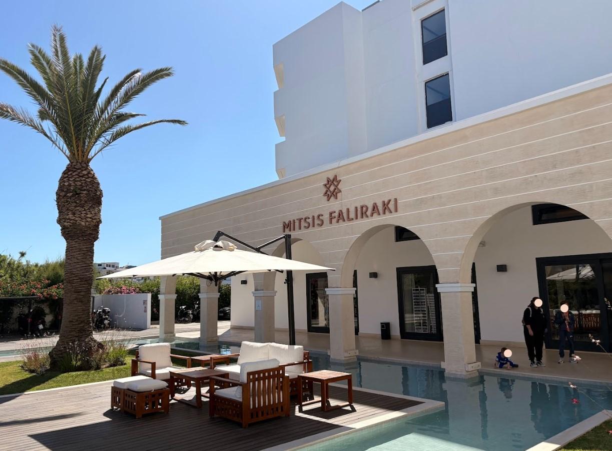 Prohlídka hotelu Mitsis Faliraki Beach Hotel & Spa*****