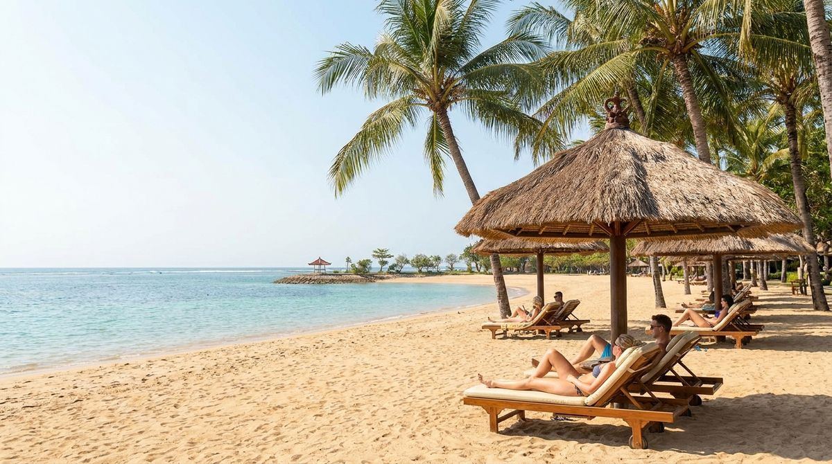 Pláže na Bali se liší podle oblasti, od resortního pohodlí po zátoky pod útesy