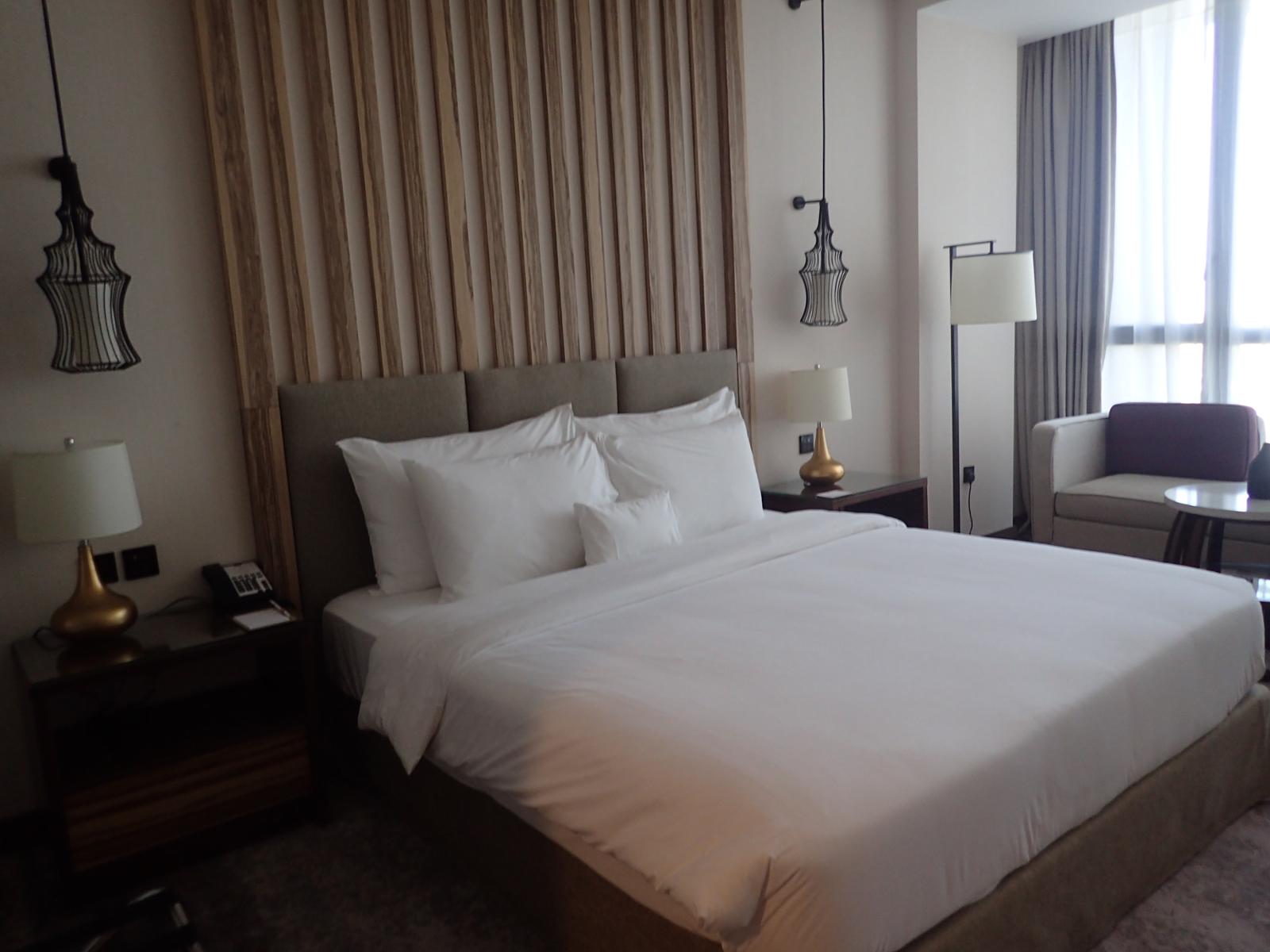 Prohlídka nově otevíraného hotelu v Salalah.