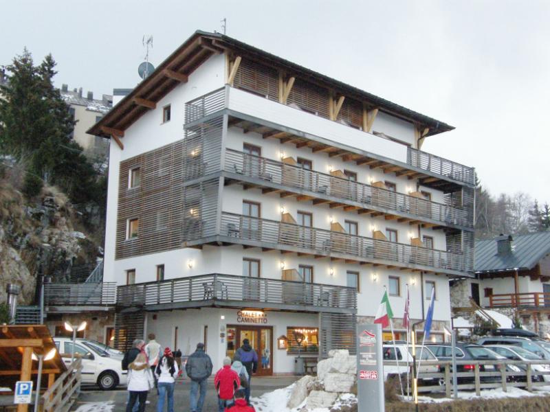 Prohlídka hotelu Chalet Caminetto - útulný rodinný hotel