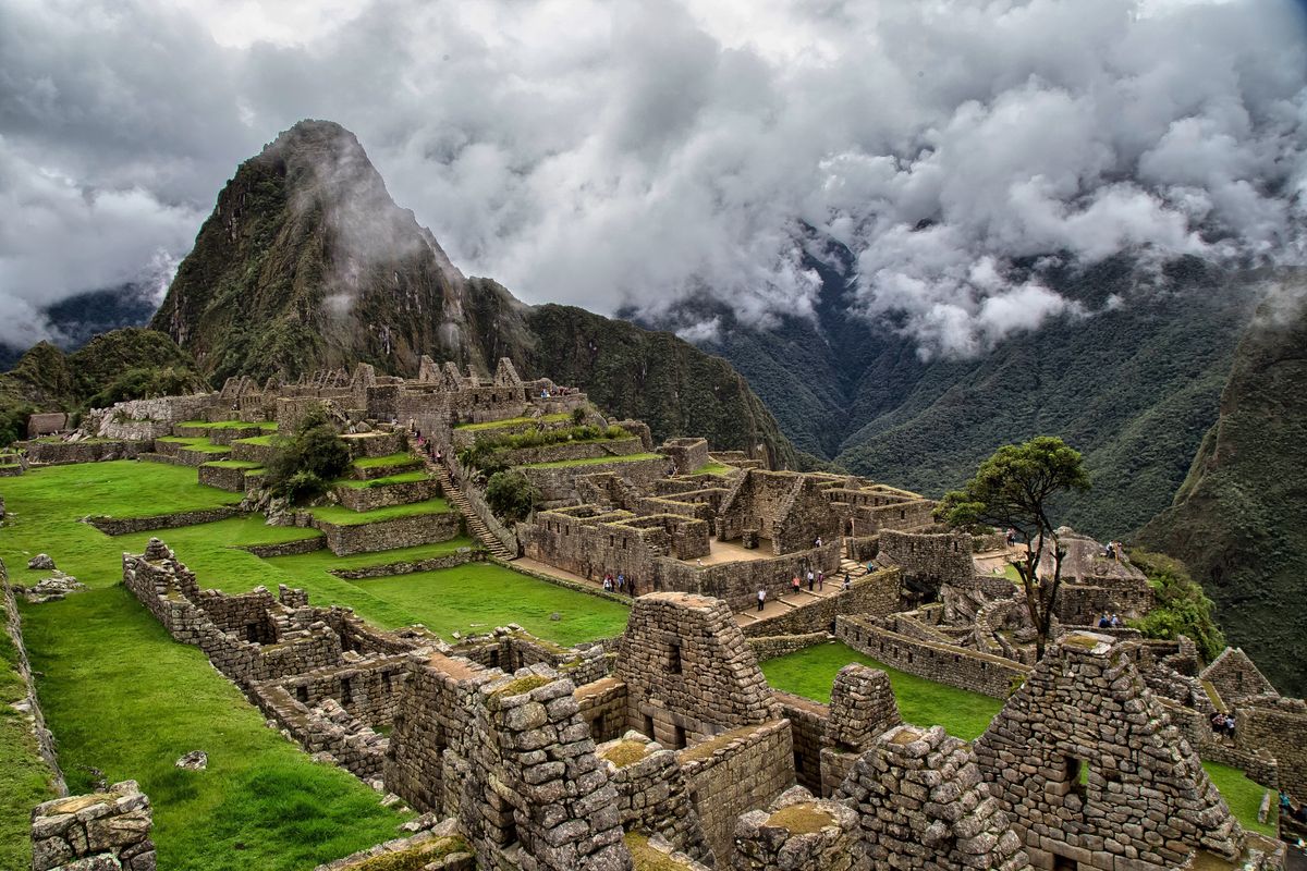 Historické město Machu Picchu v peruánských Andách