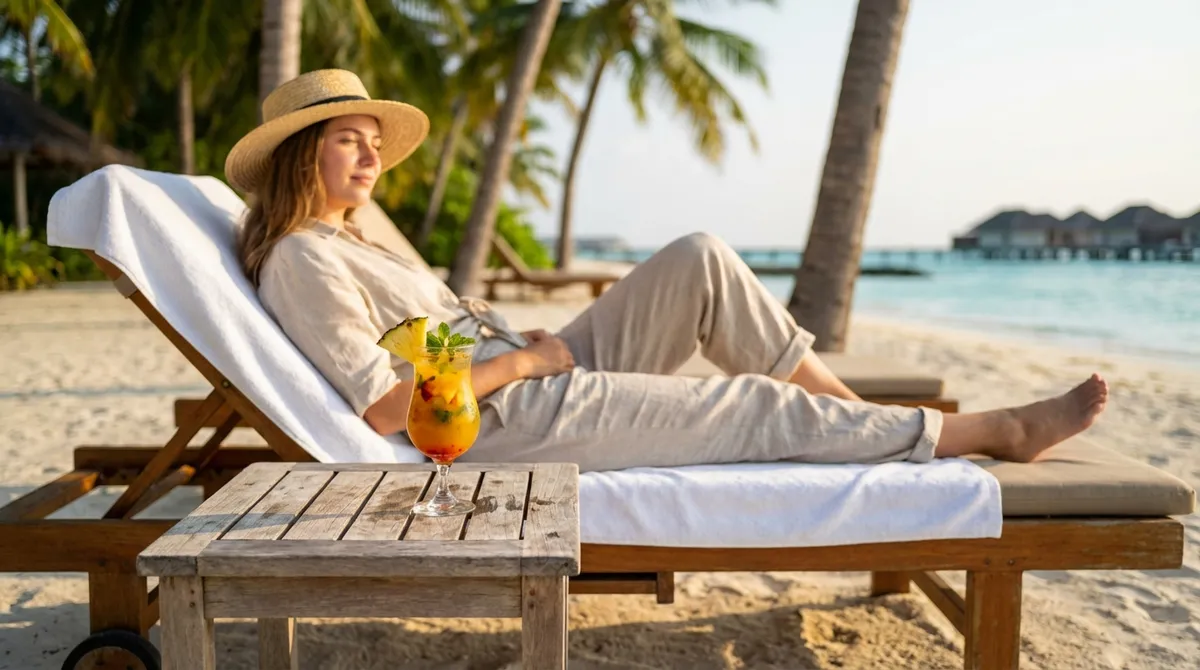 Maledivy - výlet lodí mezi ostrovy