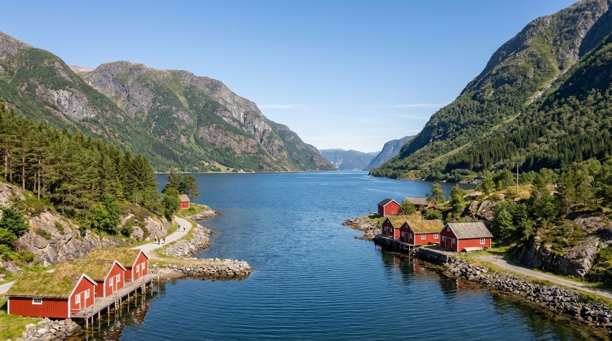 Norsko je známé fjordy, horami a klidnou severskou krajinou