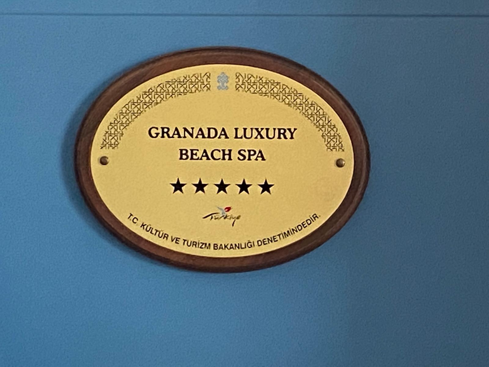 Prohlídka hotelu Granada Luxury Beach Hotel ***** 