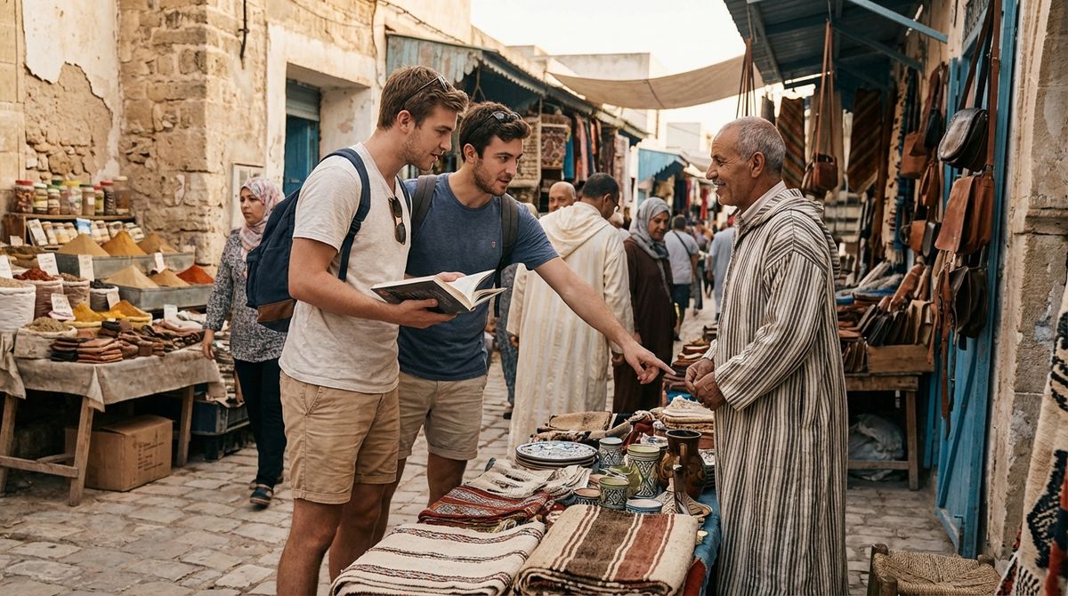 Jednoduché fráze v arabštině zpříjemní pobyt v Tunisku