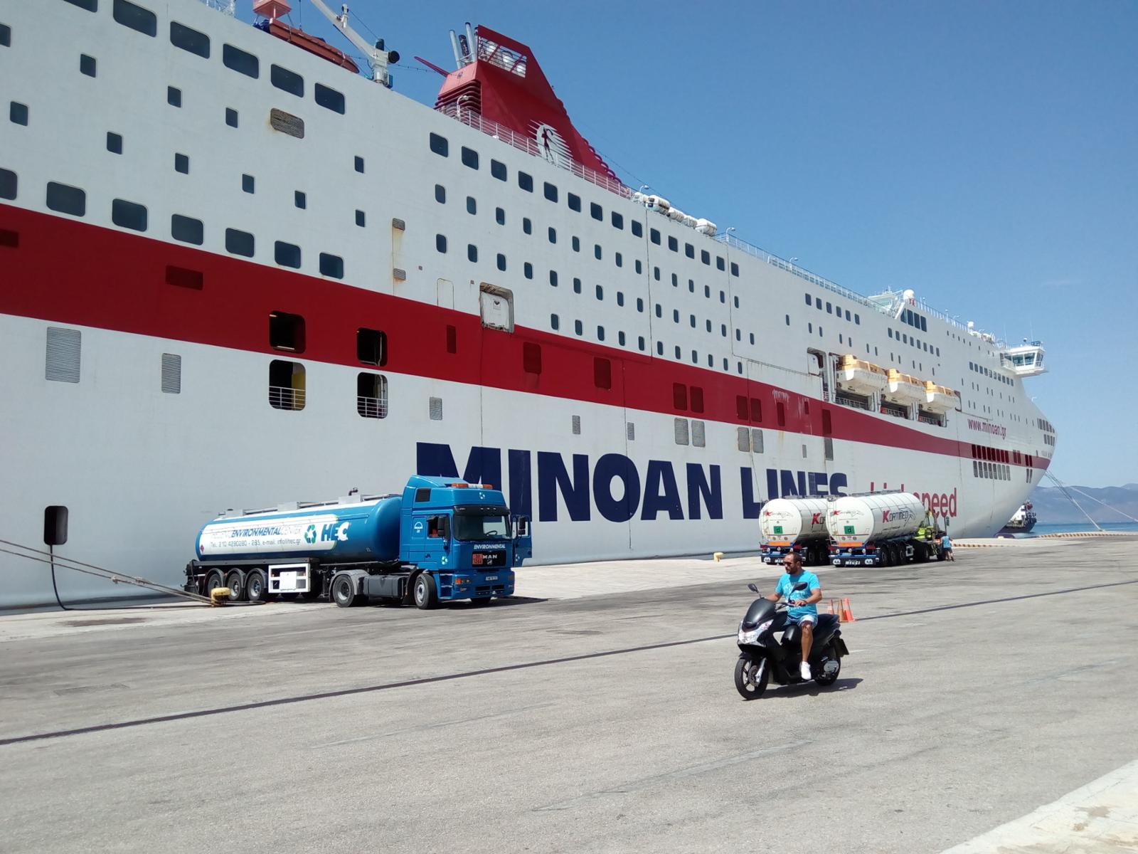 Trajekt Minoan Lines/ I/Trieste-GR/Patras