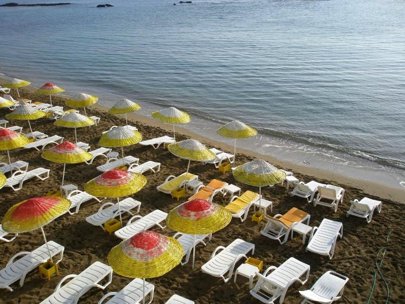 Salamis Bay na severním Kypru