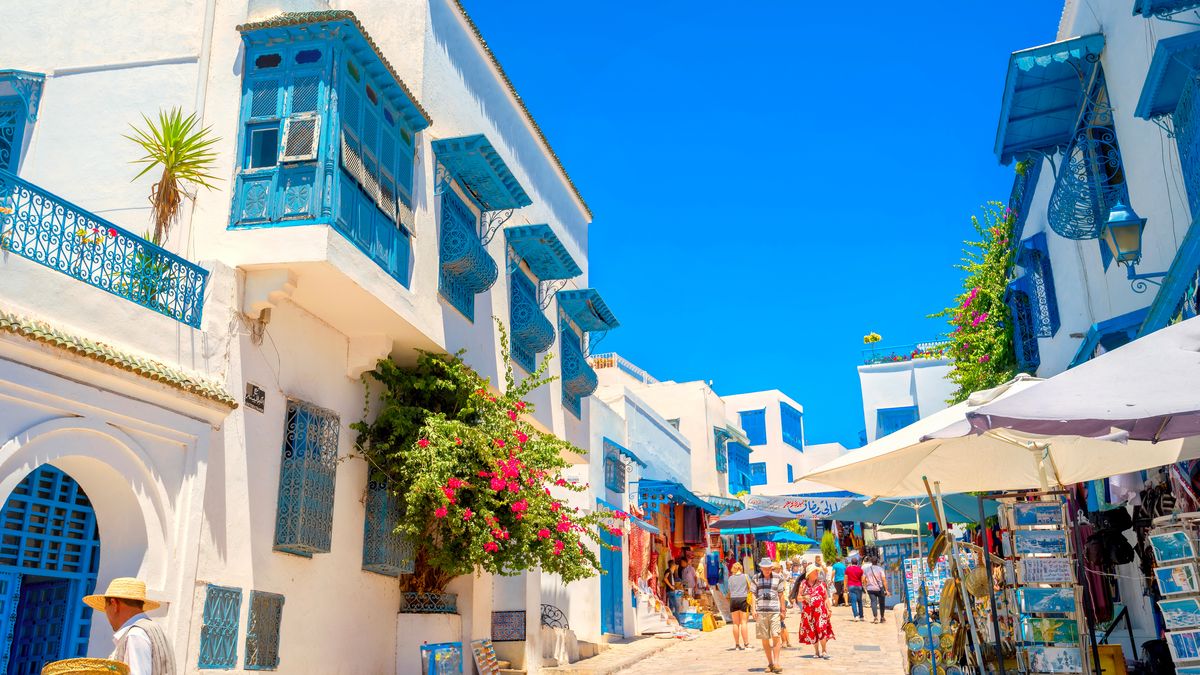 Tunisko - Sidi Bou Said
