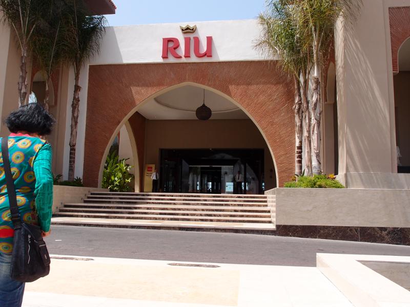 Prohlídka luxusního hotelu RIU Tikida Palace*****