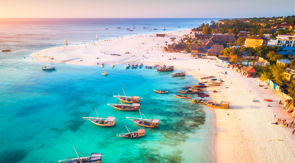 Zanzibar - pláž