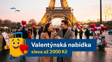 Valentýnská nabídka - Sleva až 2000 Kč - Zájezdy.cz