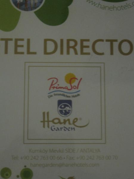 Recenze hotelu Hane Garden