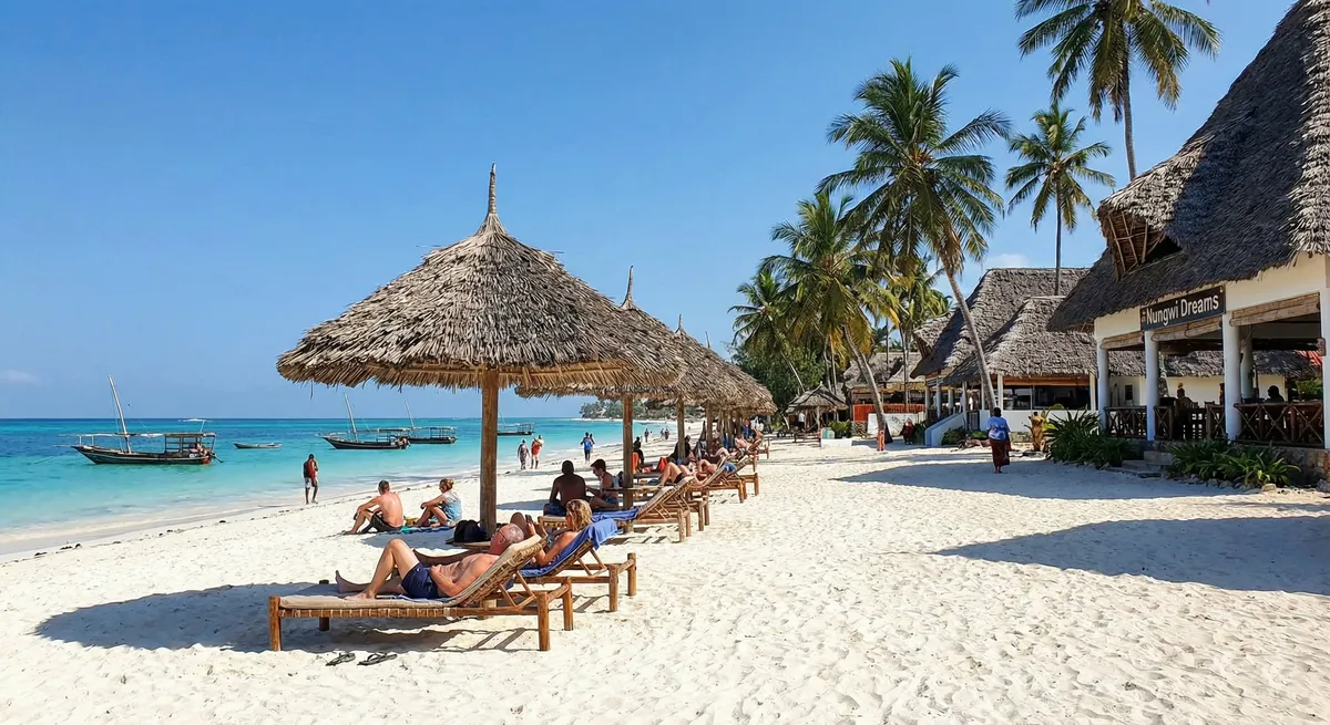 Zanzibar - Pláž Nungwi