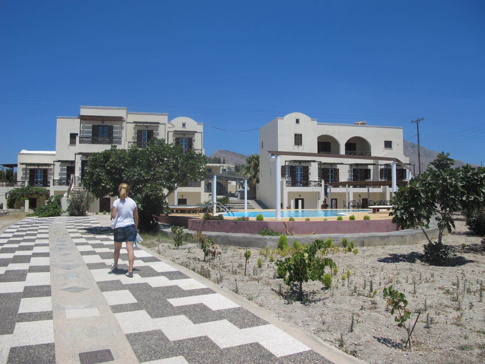 Pobyt v penzionu Nostos na Santorini (Agios Georgios)