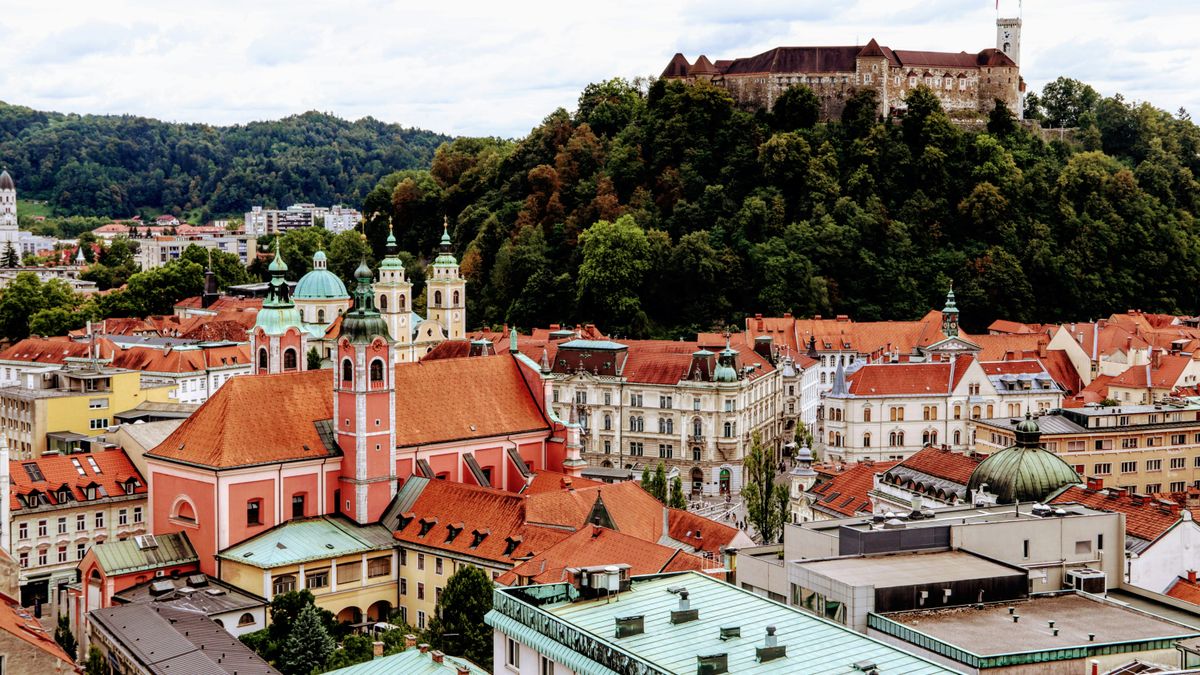 Lublaňský hrad patří k nejznámějším památkám země